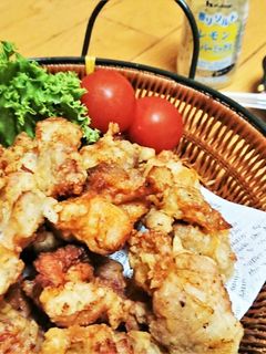 2度揚げで!【鶏のレモンペパー唐揚げ】-レシピのメイン写真