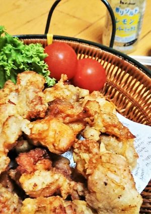 ２度揚げで！【鶏のレモンペパー唐揚げ】-レシピのメイン写真