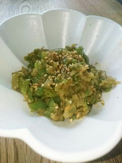 ごはんのお供!茄子とピーマンの味噌そぼろ-レシピのメイン写真
