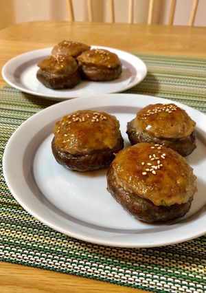 椎茸の肉詰め♫-レシピのメイン写真
