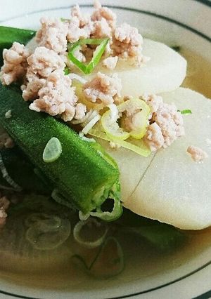 大根と挽き肉の染み染み煮-レシピのメイン写真
