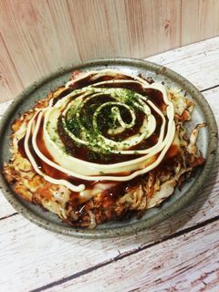 粉を使わない、簡単お好み焼き-レシピのメイン写真