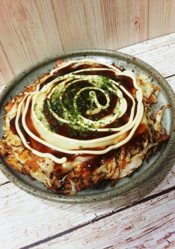 粉を使わない、簡単お好み焼き-レシピのメイン写真