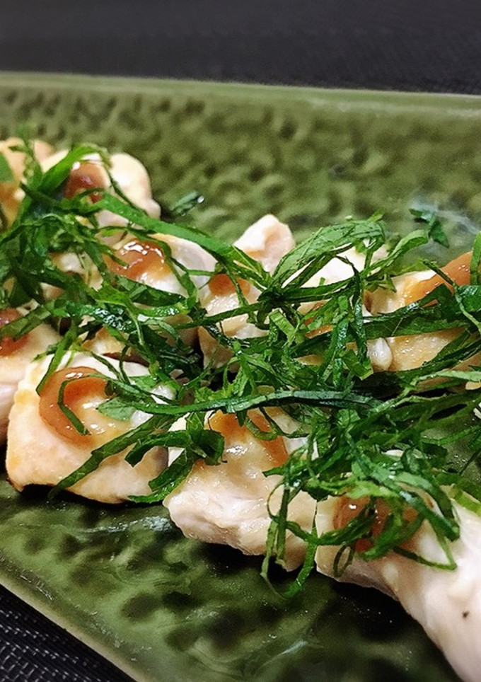 ささみの梅大葉焼き-レシピのメイン写真