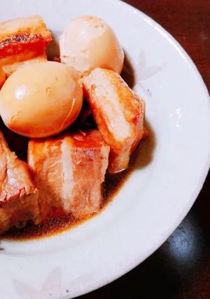 圧力鍋で時短！豚の角煮-レシピのメイン写真