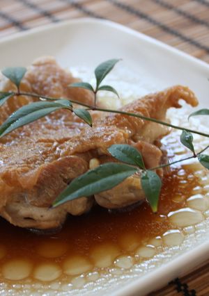 フライパンひとつでやわらか鶏の照り焼き-レシピのメイン写真