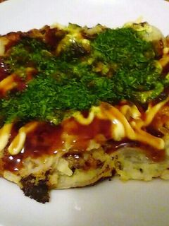 玉ねぎと長芋のお好み焼き風-レシピのメイン写真