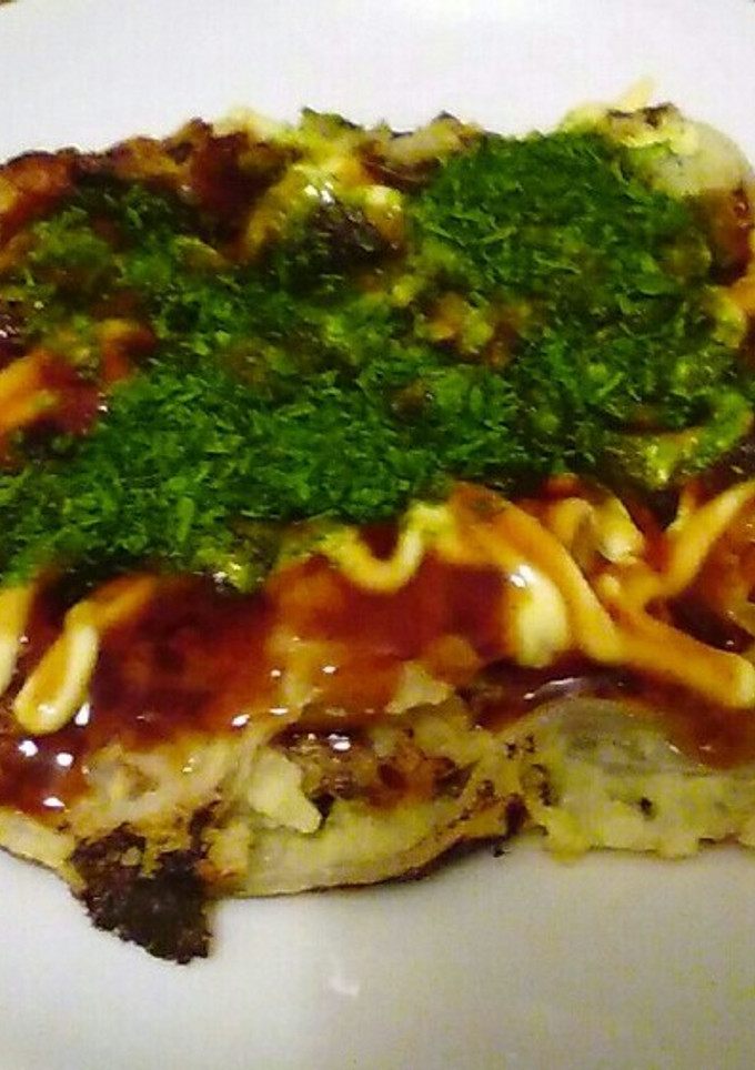 玉ねぎと長芋のお好み焼き風-レシピのメイン写真