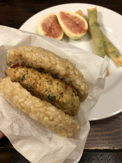 寝かせ玄米で☆ライスバーガー-レシピのメイン写真