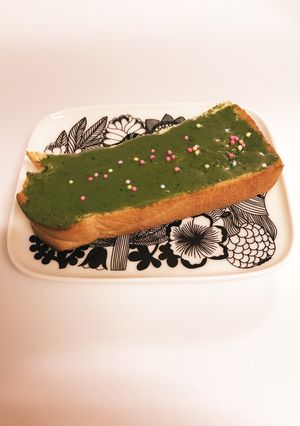 ❁抹茶とミルクジャムのトースト❁-レシピのメイン写真
