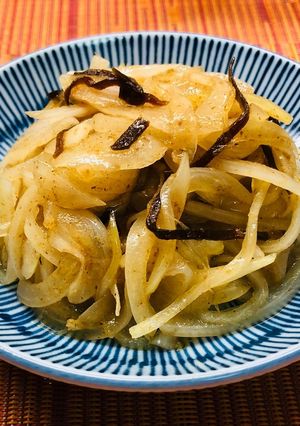 簡単レンジ☆玉ねぎで和の一品-レシピのメイン写真