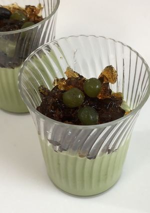 キラキラ抹茶パンナコッタ-レシピのメイン写真
