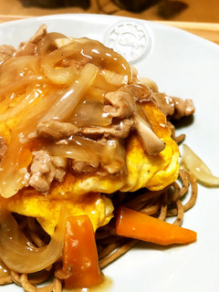 かに玉あんかけ塩焼きそばベースパスタ-レシピのメイン写真