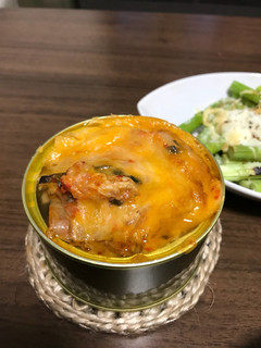 簡単☆即席おつまみ!サヴァ缶キムチーズ-レシピのメイン写真