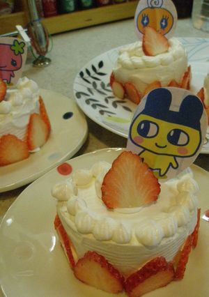 スイスロールで簡単イチゴケーキ-レシピのメイン写真