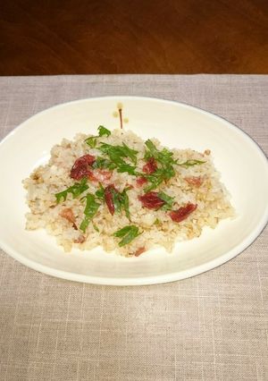 梅と、おかかの混ぜご飯!-レシピのメイン写真