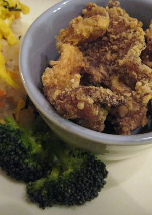 まぐろのにんにく風味から揚げ-レシピのメイン写真