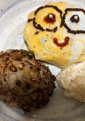 すっきり味♩梅しそレンコン和風ハンバーグ-レシピのメイン写真