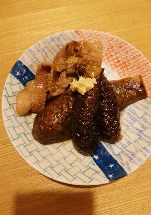 茄子と豚肉の煮浸し-レシピのメイン写真
