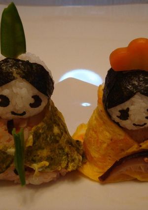 ひなまつり✿お雛様とお内裏様-レシピのメイン写真