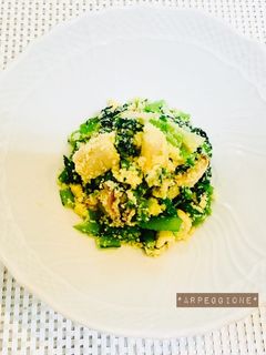塩酒粕と高野豆腐で♪小松菜とエリンギ和え-レシピのメイン写真