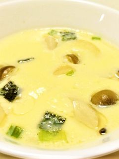 松茸吸い物の素で作る簡単茶わん蒸し-レシピのメイン写真