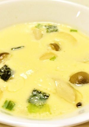 松茸吸い物の素で作る簡単茶わん蒸し-レシピのメイン写真