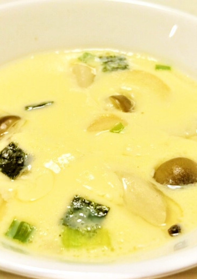松茸吸い物の素で作る簡単茶わん蒸し-レシピのメイン写真