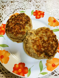 玉ねぎ乗せハンバーグ~♪-レシピのメイン写真