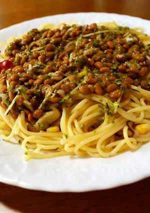 納豆ペペロンチーノ-レシピのメイン写真