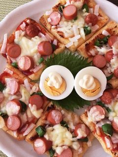 油揚げピザ-レシピのメイン写真