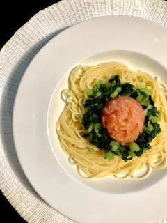 明太子と野沢菜のパスタ-レシピのメイン写真