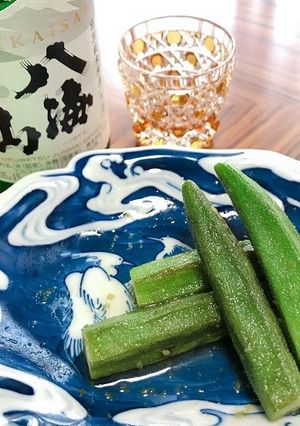 日本酒に合うオクラの柚子胡椒マリネ-レシピのメイン写真
