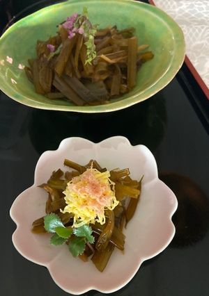 早春の味　茎ワカメ佃煮-レシピのメイン写真
