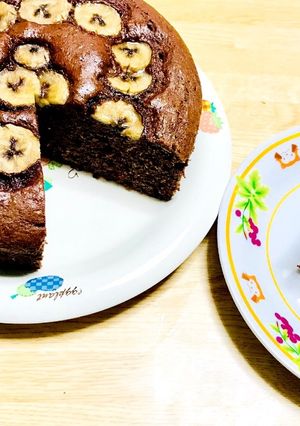 チョコバナナケーキ-レシピのメイン写真