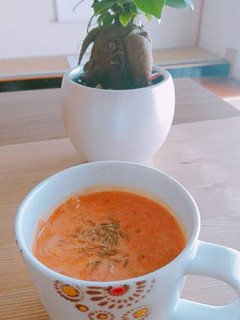 トマトオニオン豆乳スープ-レシピのメイン写真