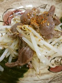 簡単!砂肝(ずり)とモヤシのにんにく炒め-レシピのメイン写真
