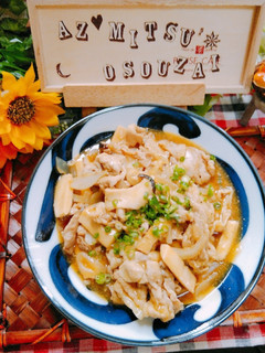 和風カレー味♪豚肉とエリンギのとろり炒め-レシピのメイン写真