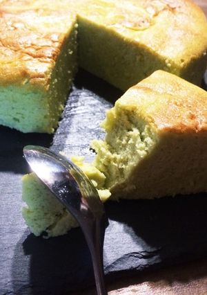 アボカドのスフレチーズケーキ-レシピのメイン写真