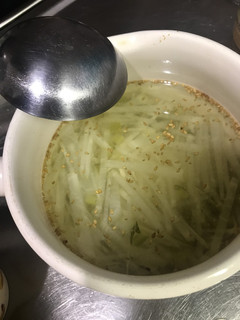 鶏の茹で汁で大根スープ-レシピのメイン写真
