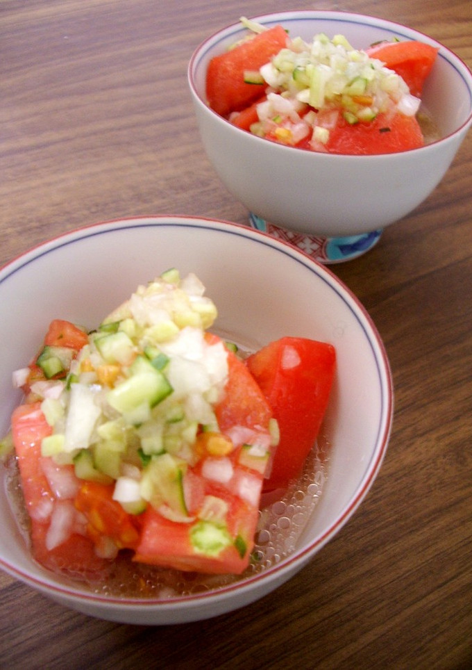 我が家の定番②美味しすぎるトマトサラダ☆-レシピのメイン写真