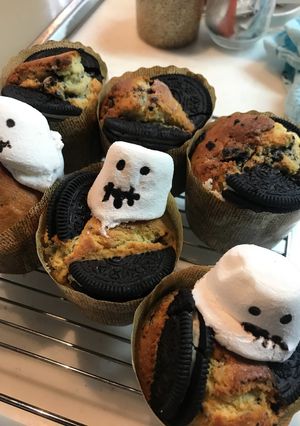 オレオマフィン・ハロウィン仕様にも-レシピのメイン写真