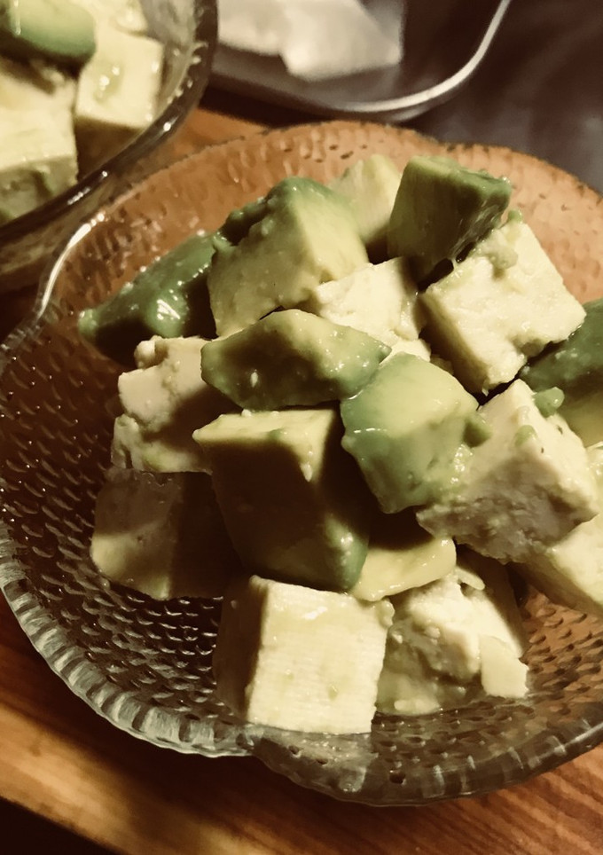 アボカドと木綿豆腐のわさび和え-レシピのメイン写真