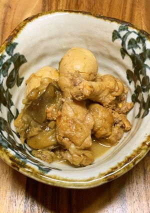 手羽元さっぱり煮&茄子の揚げ浸しコラボ♪-レシピのメイン写真