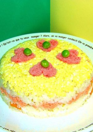 ☆パーティー☆　ケーキ寿司（*＾＾*）-レシピのメイン写真