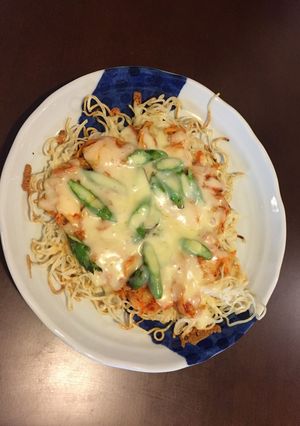 余ったそうめんで！簡単パリパリそうめん！-レシピのメイン写真