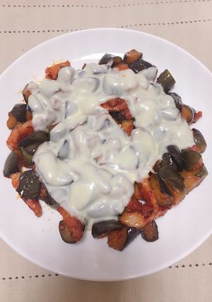 ナスとトマトとチーズのイタリアン焼き？-レシピのメイン写真