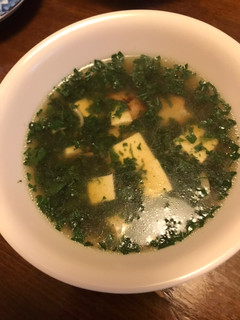 モロヘイヤと豆腐のスープ-レシピのメイン写真