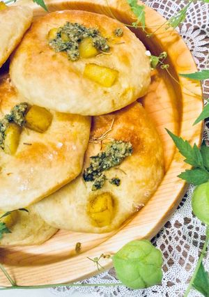 フォカッチャ を焼く-レシピのメイン写真