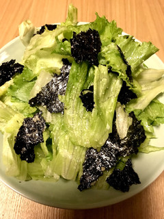 海苔とチーズとレタスでサラダ-レシピのメイン写真